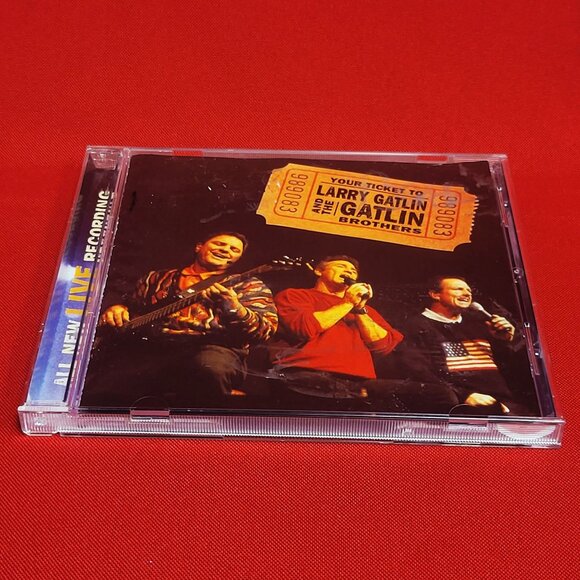 Your Ticket to Larry Gatlin and the Gatlin Brothers CD 2002 Signed - Picture 3 of 9